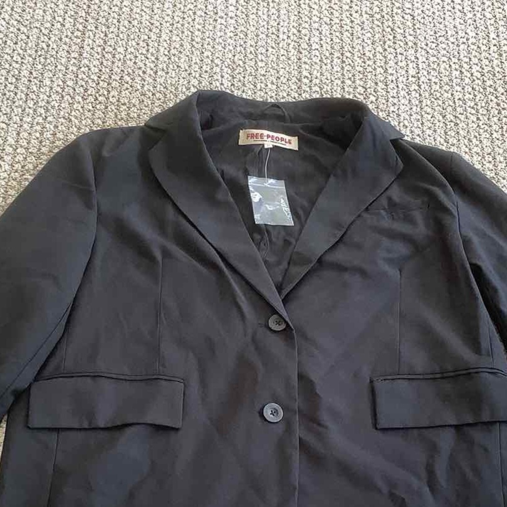 Free people Women's Black Blazer - Picture 3 of 9